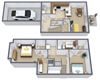 Townhomes at Mallard Creek | Two Bedroom | Plan 225A Townhomes at Mallard Creek | Two Bedroom | Plan 225A